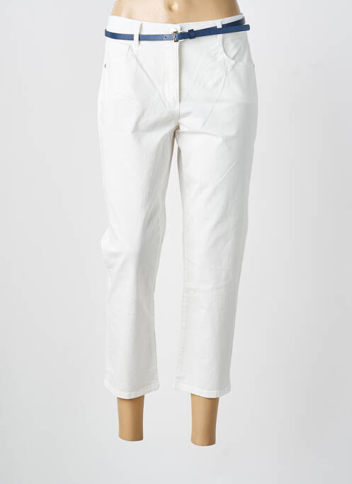 Pantalon 7/8 blanc BETTY BARCLAY femme