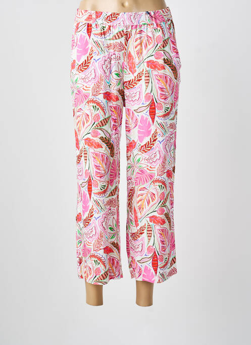 Pantalon 7/8 rose GARDEUR femme
