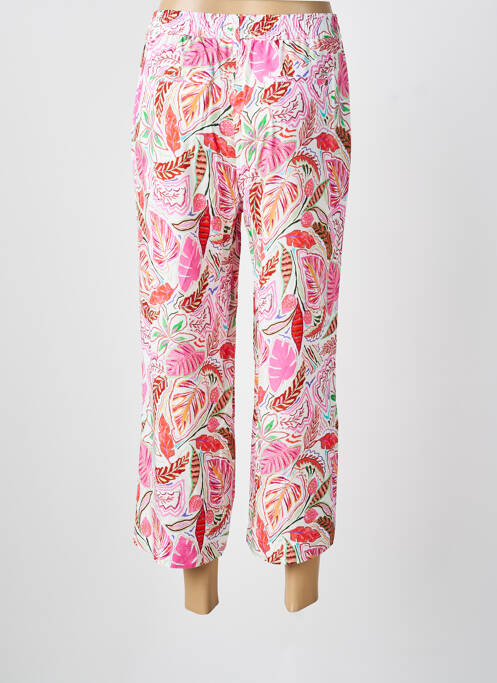 Pantalon 7/8 rose GARDEUR femme
