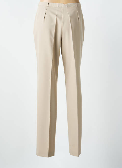 Pantalon droit beige ANNE KELLY femme