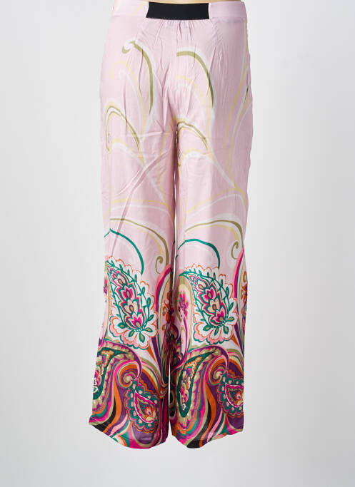 Pantalon droit rose PAUL BRIAL femme