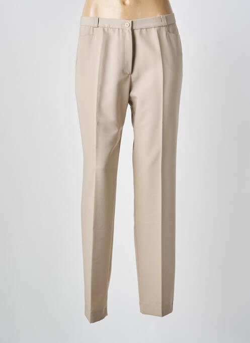 Pantalon slim beige ANNE KELLY femme