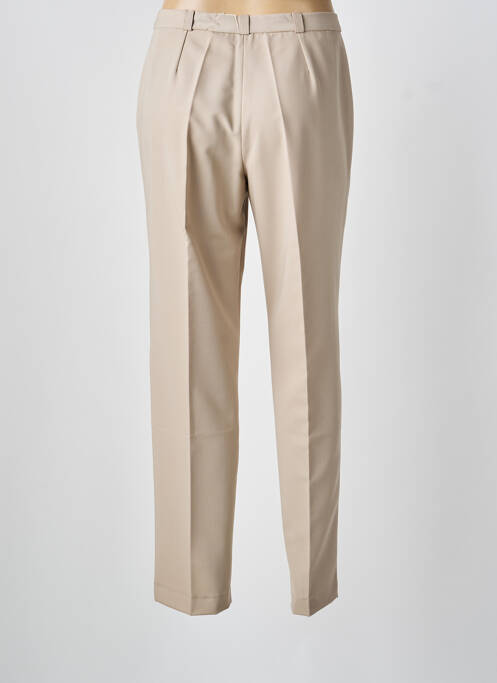 Pantalon slim beige ANNE KELLY femme