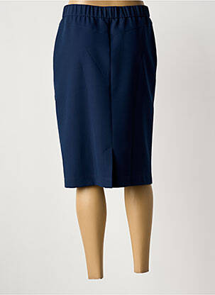 Jupe mi-longue stretch bleu SOMMERMANN femme