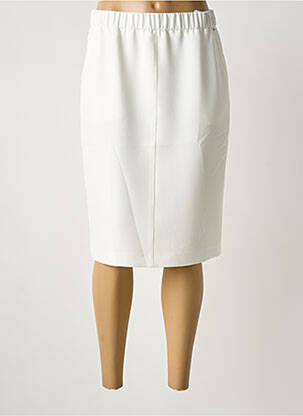 Jupe mi-longue stretch beige SOMMERMANN femme