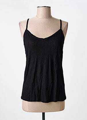 Top tissage jersey fines bretelles noir SUD EXPRESS femme