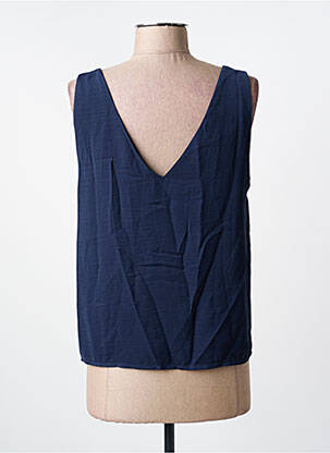 Top bleu VILA femme