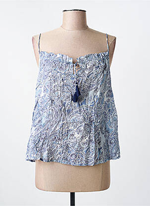 Top bleu ME-TISSE femme