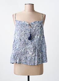 Top bleu ME-TISSE femme