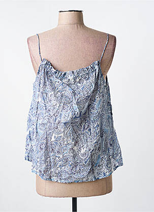 Top bleu ME-TISSE femme