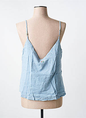 Top bleu ME-TISSE femme