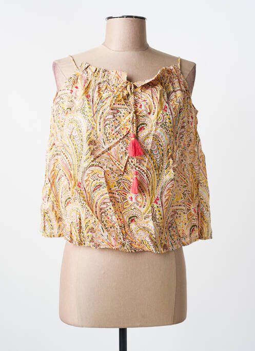 Top beige ME-TISSE femme