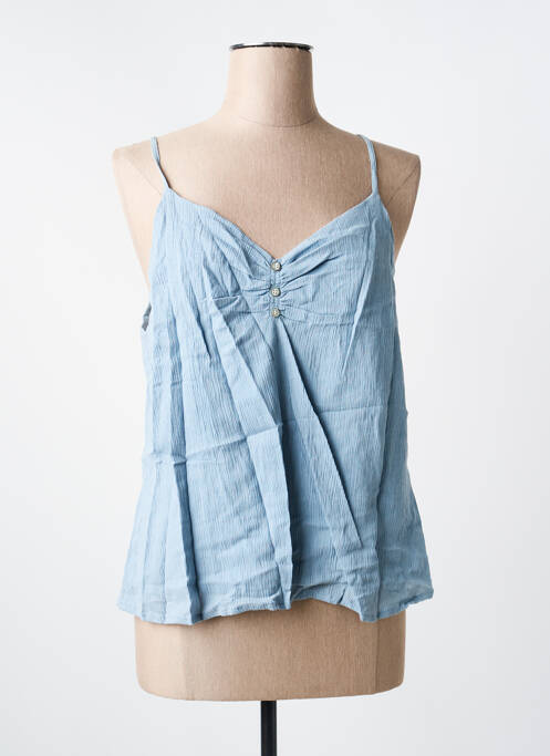 Top bleu ME-TISSE femme