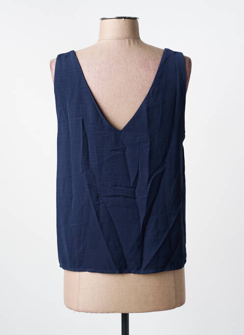 Top bleu VILA femme