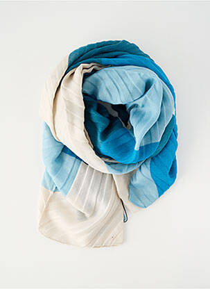 Foulard coutures renforcées bleu BETTY BARCLAY femme