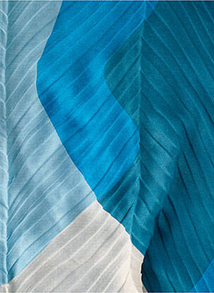 Foulard coutures renforcées bleu BETTY BARCLAY femme