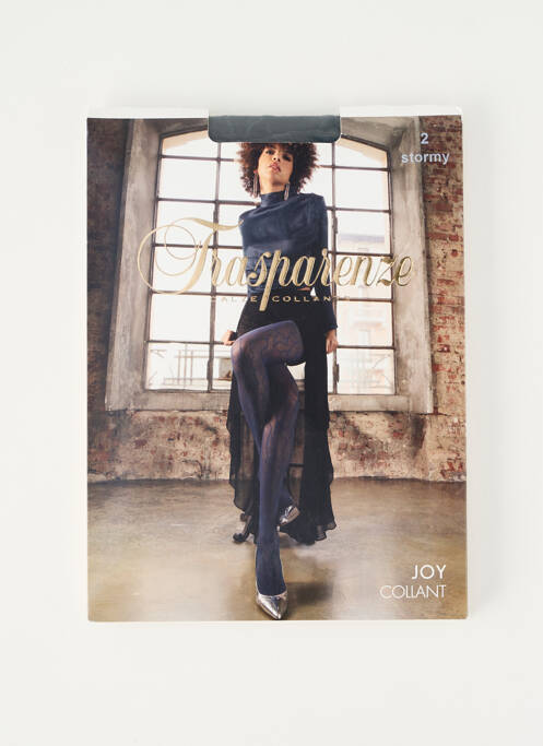 Collants gris TRASPARENZE femme