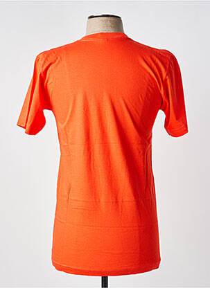 T-shirt coupe cintrée manches courtes orange MA LOCOMOTION homme