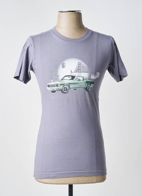 T-shirt gris MA LOCOMOTION garçon