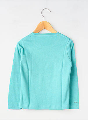 T-shirt manches longues manches longues bleu MA LOCOMOTION garçon