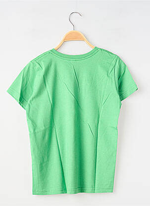 T-shirt stretch manches courtes vert MA LOCOMOTION garçon