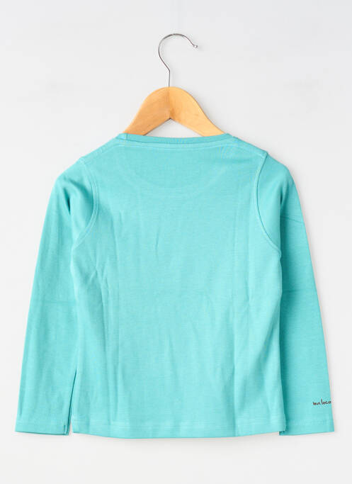 T-shirt manches longues manches longues bleu clair MA LOCOMOTION garcon