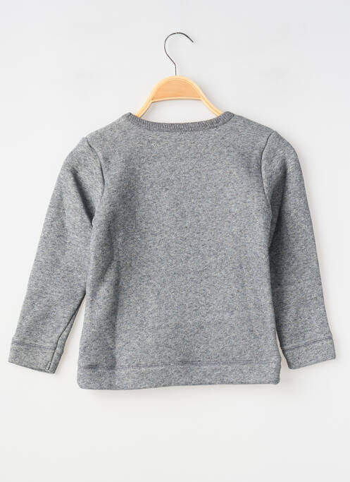 Sweat-shirt gris MA LOCOMOTION garçon