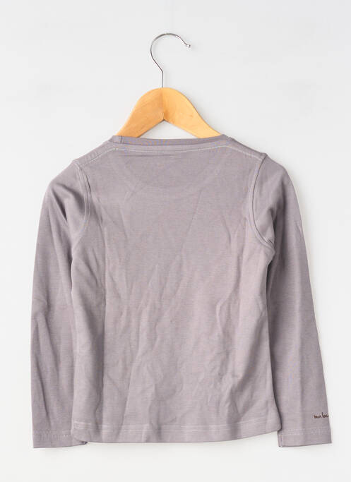 T-shirt gris MA LOCOMOTION garçon