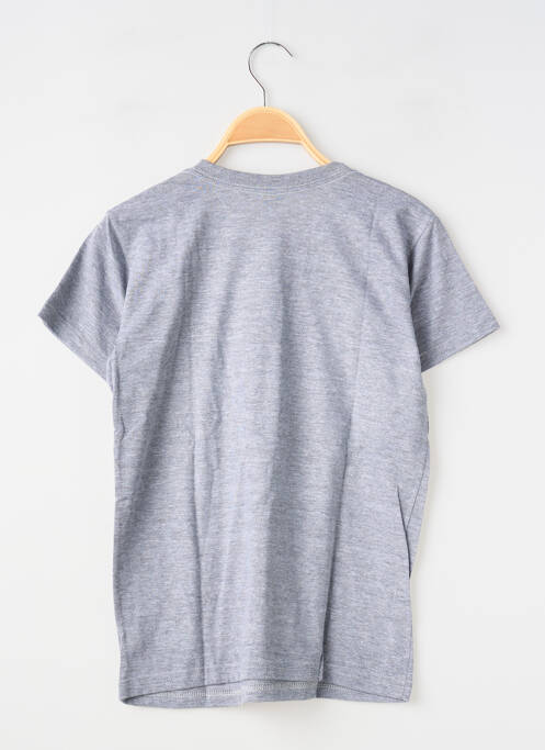 T-shirt gris MA LOCOMOTION garçon