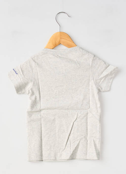 T-shirt gris MA LOCOMOTION garçon