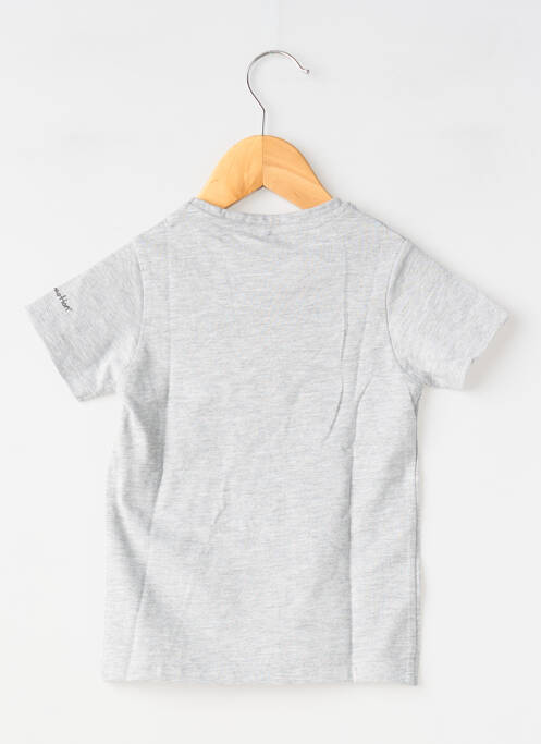 T-shirt gris MA LOCOMOTION garçon