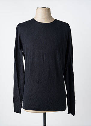 Pull stretch manches longues noir SELECTED homme