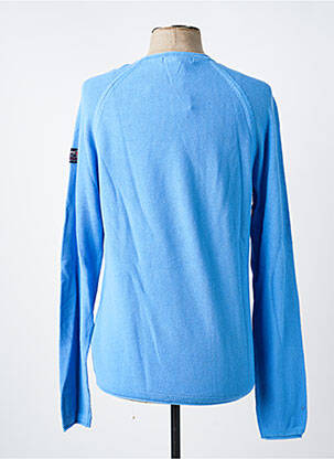 Pull bleu TIMEZONE homme