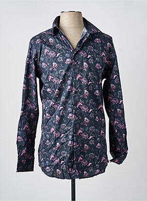 Chemise manches longues violet SELECTED homme