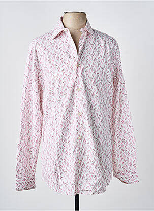 Chemise manches longues poignets boutonnés rose SELECTED homme