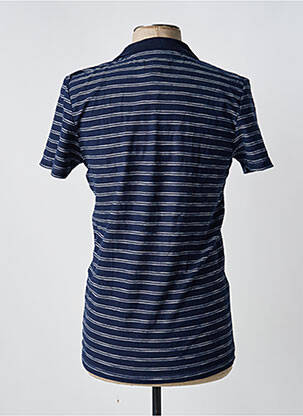 Polo bleu TIMEZONE homme