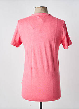 T-shirt rose TIMEZONE homme