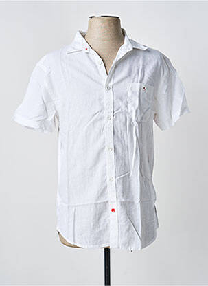 Chemise manches courtes blanc TIMEZONE homme