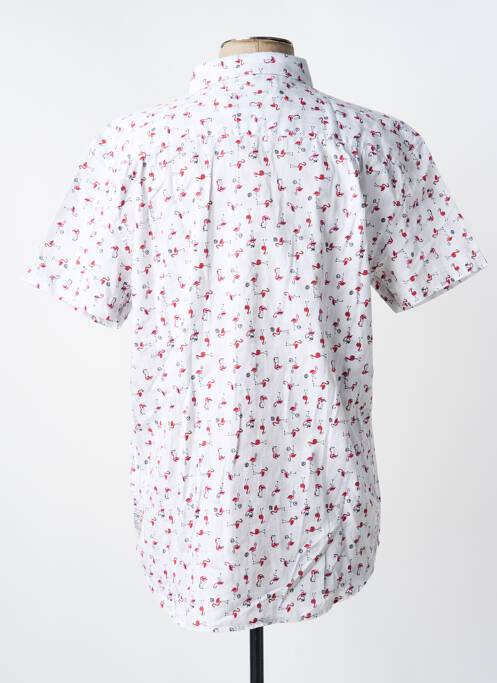 Chemise manches courtes gris TIMEZONE homme