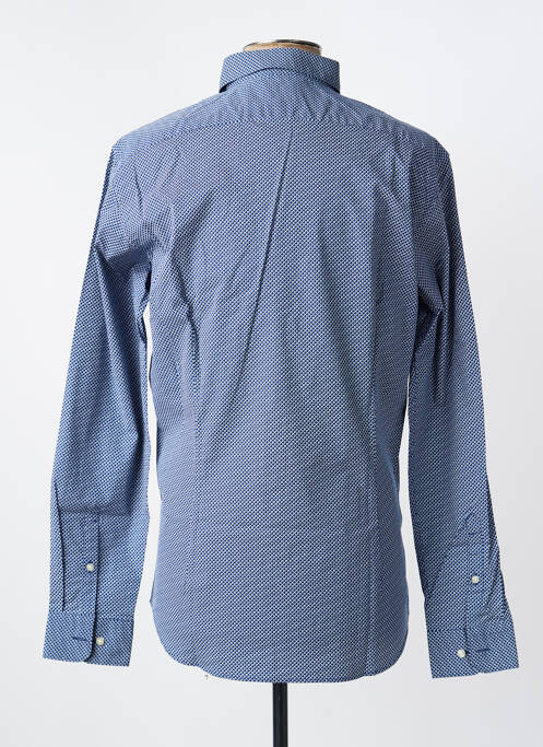 Chemise manches longues bleu SELECTED homme