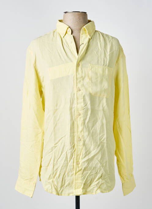Chemise manches longues jaune SELECTED homme