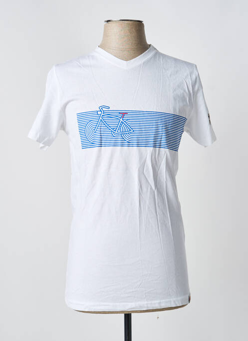T-shirt blanc TIMEZONE homme