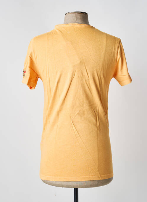T-shirt orange TIMEZONE homme