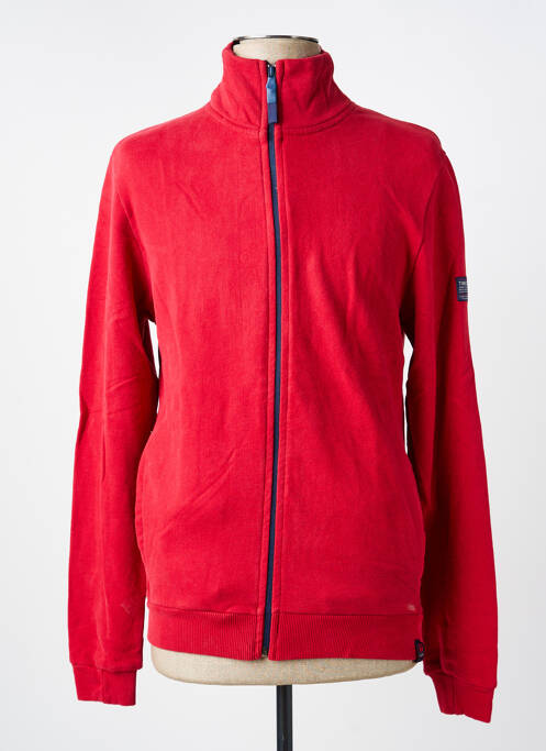 Veste casual rouge TIMEZONE homme
