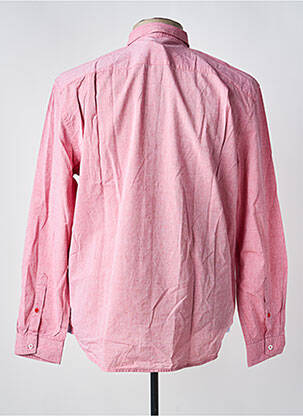 Chemise manches longues rose TIMEZONE homme