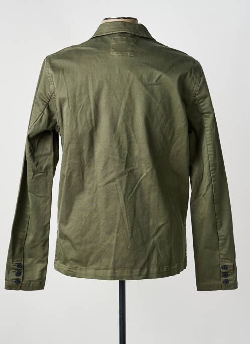 Veste casual fermeture boutonnée sur le devant vert SELECTED homme