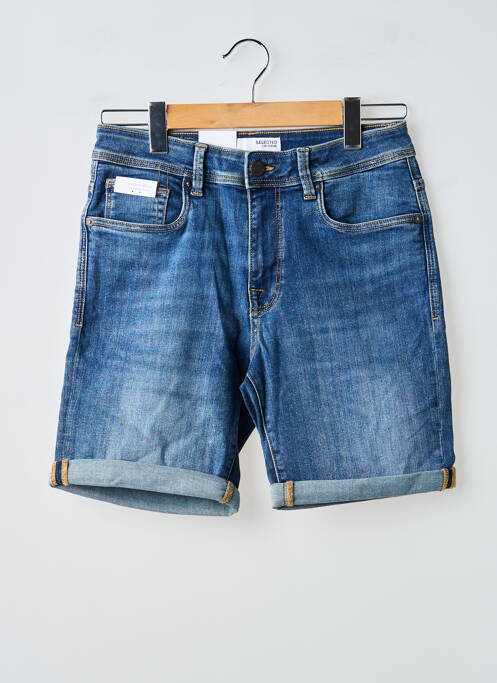 Short bleu SELECTED homme