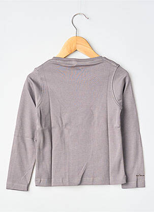 T-shirt manches longues manches longues gris MA LOCOMOTION garçon
