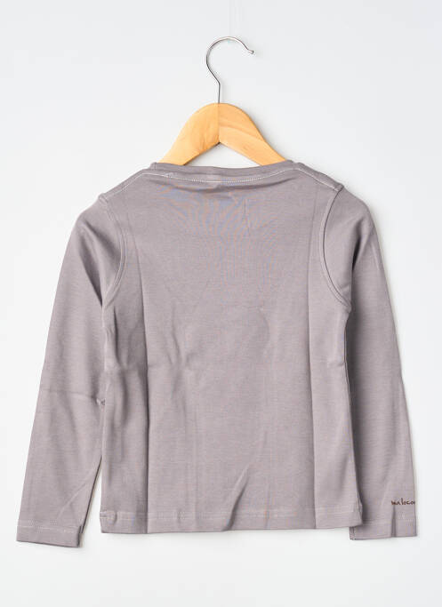 T-shirt gris MA LOCOMOTION garçon