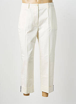 Pantalon 7/8 tissage popeline taille normale beige HUGO BOSS homme